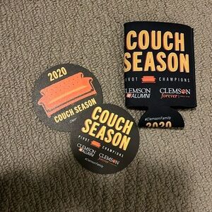 Clemson university football couch season merch